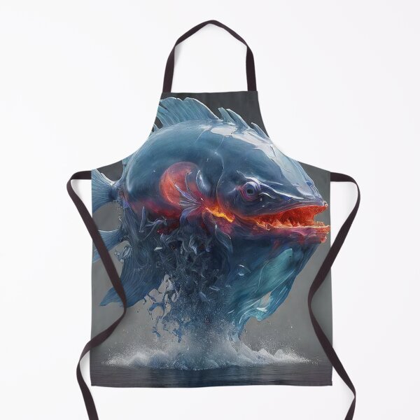 Item preview, Glass fish statue designed and sold by mikaws.