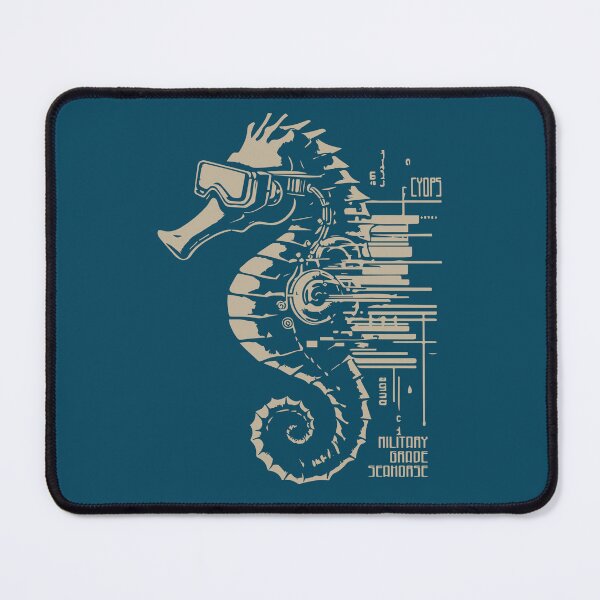 Item preview, Spy seahorse heading out on next mission designed and sold by KoandZo.