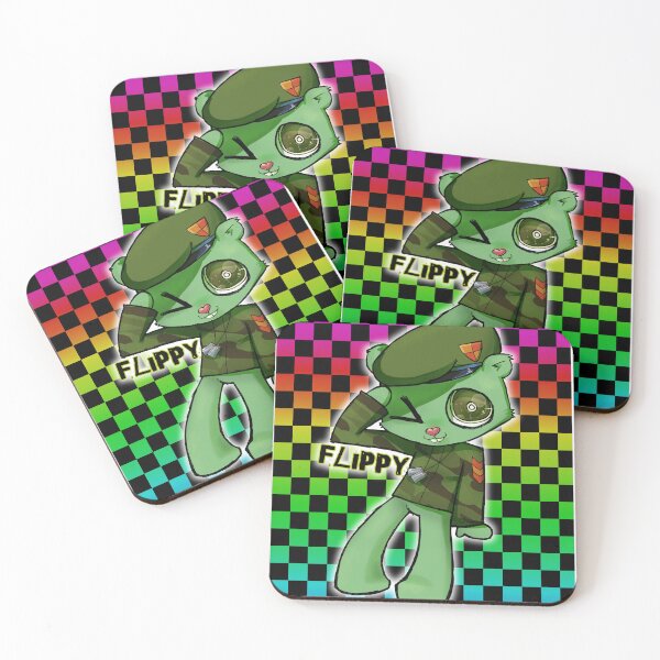 Item preview, Happy Tree Friends Flippy chibi sticker designed and sold by Darkita11.