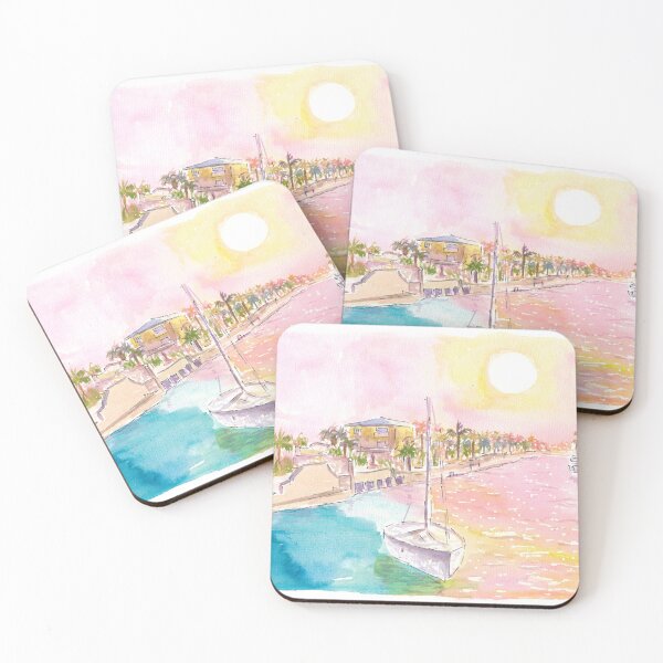 Item preview, Sailing the Keys at Sunset from Key Largo Marina designed and sold by artshop77.
