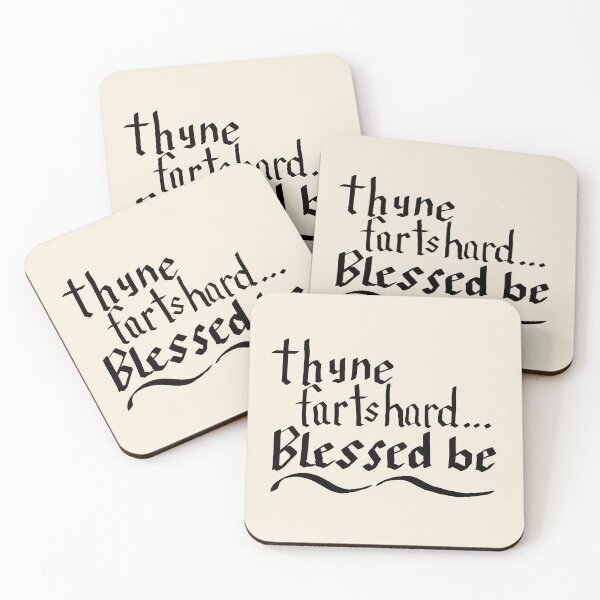 Item preview, Thyne Farts Hard Blessed Be designed and sold by MoonlitMulch.
