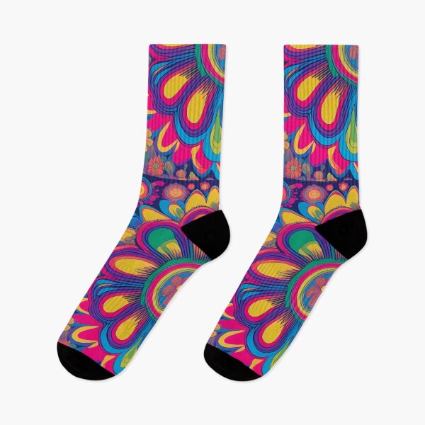 Item preview,  Flower Power Psychedelic Hippie Pattern designed and sold by LLdreams.