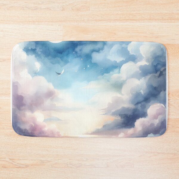 Item preview, Dreamy Watercolor Sky - Watercolor Clouds - Watercolor Space designed and sold by stylishdzign.
