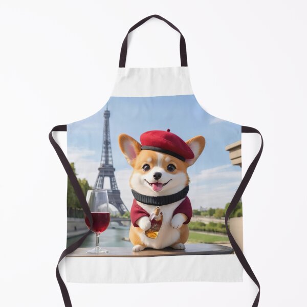 Item preview, Parisian Welsh Corgi designed and sold by Designs2Camille.