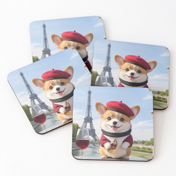 Item preview, Parisian Welsh Corgi designed and sold by Designs2Camille.