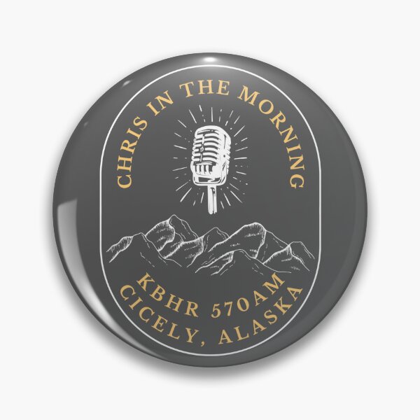Item preview, Northern Exposure Chris In the Morning KBHR Cicely Alaska Moose Light designed and sold by SonnyBoyDesigns.