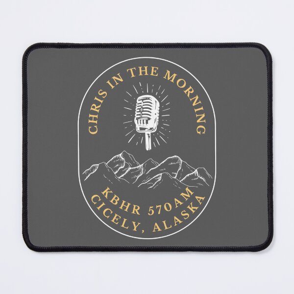 Item preview, Northern Exposure Chris In the Morning KBHR Cicely Alaska Moose Light designed and sold by SonnyBoyDesigns.