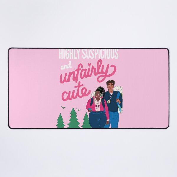 Item preview, Highly Suspicious and Unfairly Cute Title + Art designed and sold by baileyyfaith.