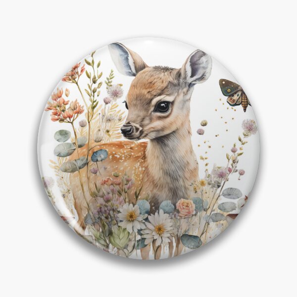 Item preview, Floral Deer designed and sold by Fairymeshop.