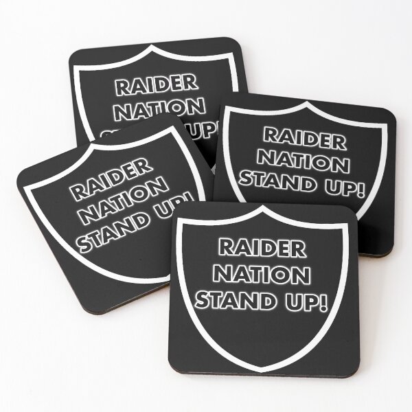 Item preview, Raider Nation Stand Up designed and sold by My Team Designs.