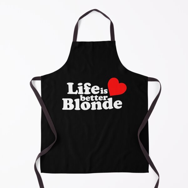 Item preview, Life is better blonde designed and sold by TedFlogar.