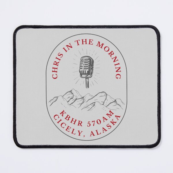 Item preview, Northern Exposure Chris In the Morning KBHR Cicely Alaska Moose Light designed and sold by SonnyBoyDesigns.