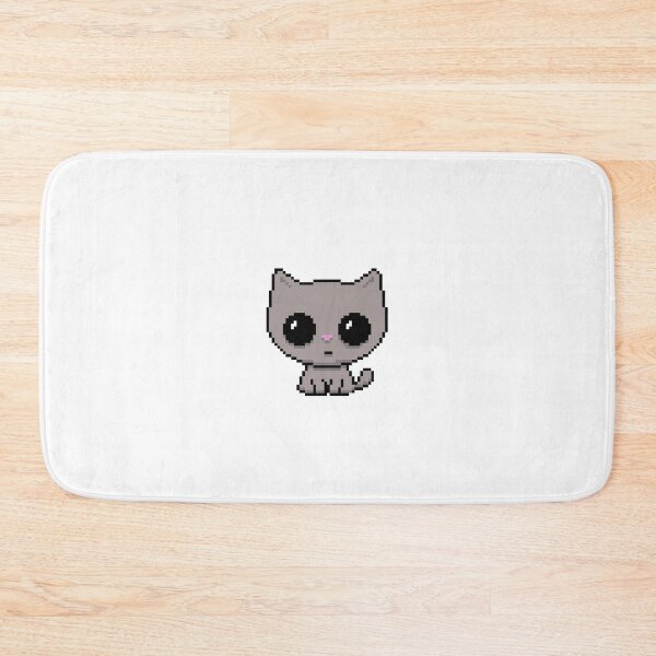 Item preview, PIXEL CAT GRAY designed and sold by EWNDesigns.