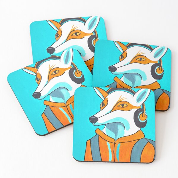 Item preview, Polar Fox (Super Cool)  designed and sold by naiveartbymax.