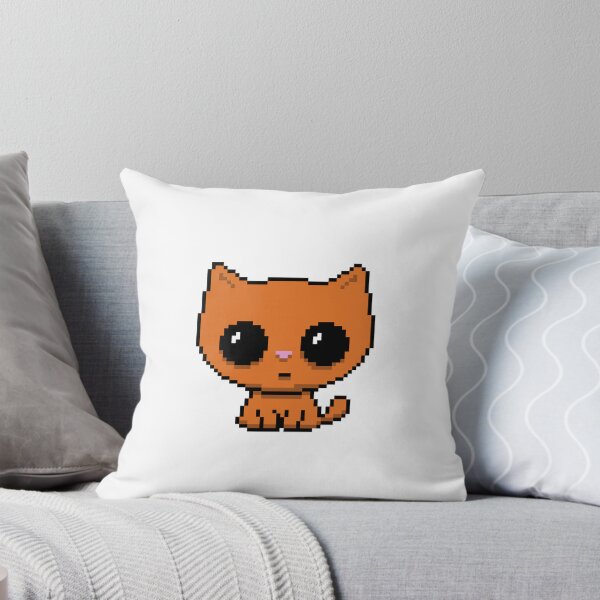 Item preview, PIXEL CAT ORANGE designed and sold by EWNDesigns.