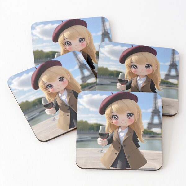 Item preview, Manga Parisian girl  designed and sold by Designs2Camille.
