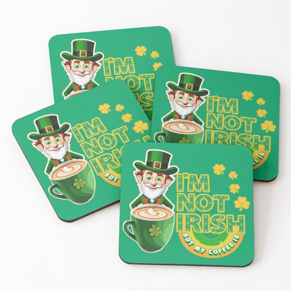 Item preview, I'm Not Irish, But My Coffee Is!—St. Patrick's Day Print designed and sold by therealbooty.