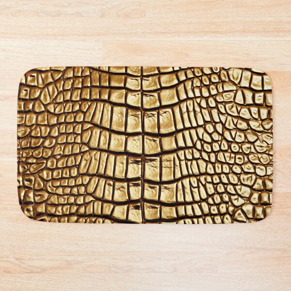 Item preview, Gold Leather Snakeskin Design designed and sold by ArtsyWishy.