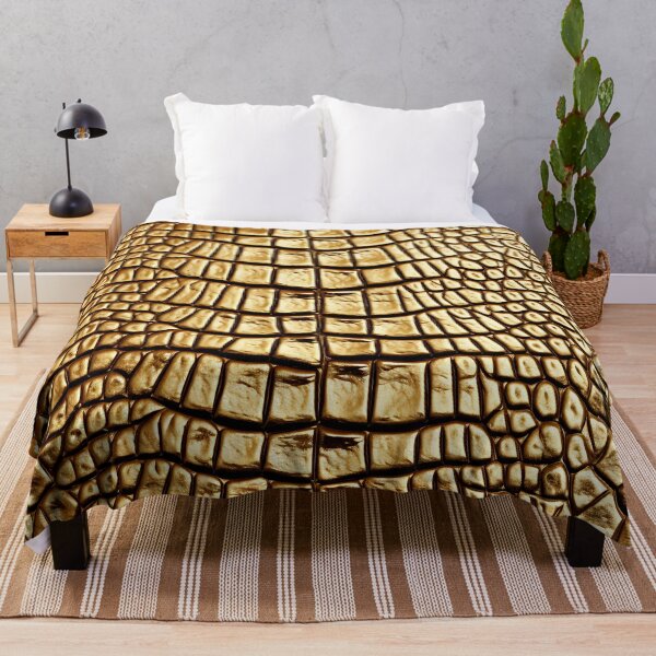 Item preview, Gold Leather Snakeskin Design designed and sold by ArtsyWishy.