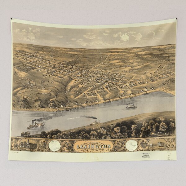 Item preview, Lexington, Missouri (1869) designed and sold by allhistory.