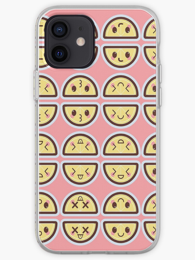 Kawaii Lemons Cute Pattern Wallpaper Iphone Case Cover By Susurrationstud Redbubble