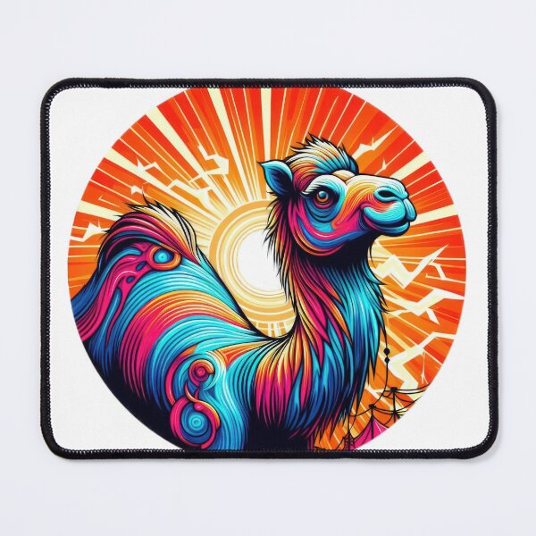 Item preview, camel Funny animal emblem designed and sold by Expressions-Sel.