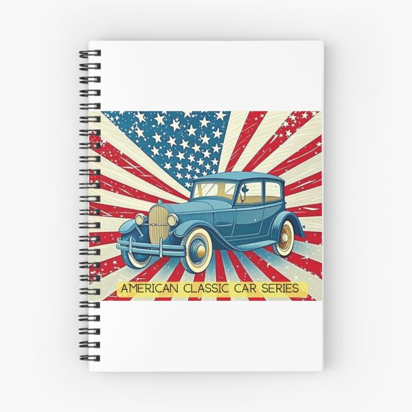 Item preview, Vintage American Cars Series: A Nostalgic Journey designed and sold by Colorful-Garden.