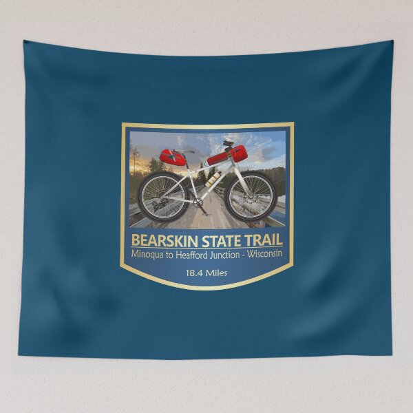 Item preview, Bearskin State Trail (bike2) designed and sold by curranmorgan.