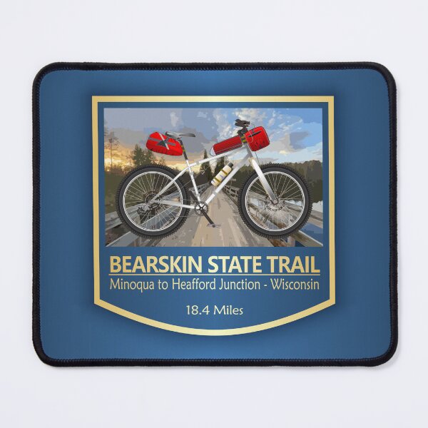 Item preview, Bearskin State Trail (bike2) designed and sold by curranmorgan.