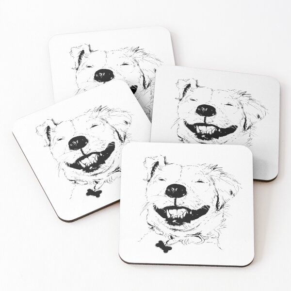 Item preview, Spaniel Pit Bull Dog Inspired Portrait designed and sold by beyondambition.
