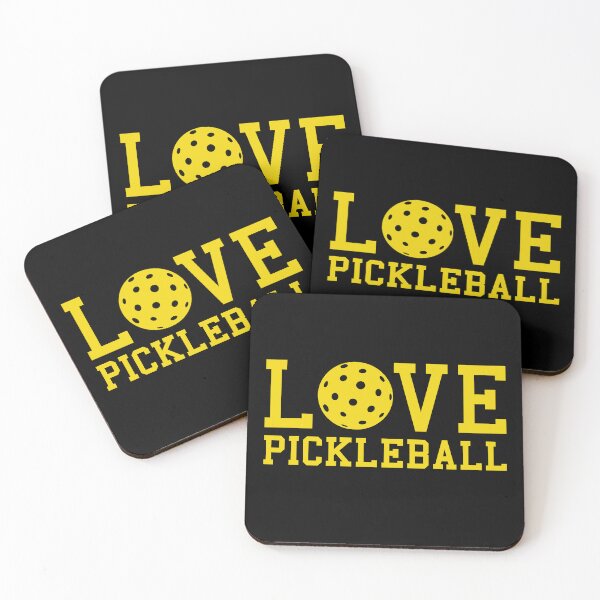 Item preview, Love Pickleball yellow ball lover designed and sold by micarto.
