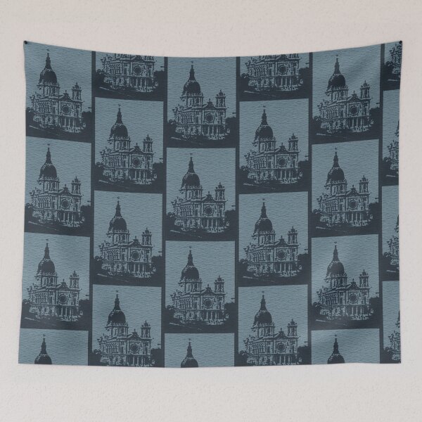 Item preview, Minneapolis Basilica in Blue designed and sold by ellenmueller.