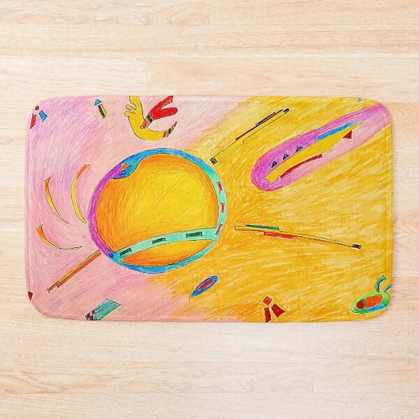 Item preview,  abstract in yellow designed and sold by Tereza Pilar  Art.