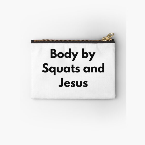 Item preview, Body By Squats and Jesus designed and sold by RiseandShineTee.