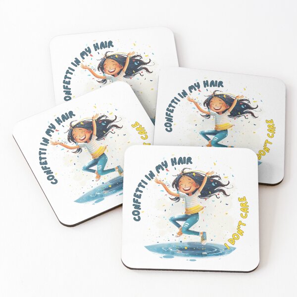 Item preview, Confetti In My Hair I Dont Care Fynny Positive Gifts designed and sold by BetiOnDemand.