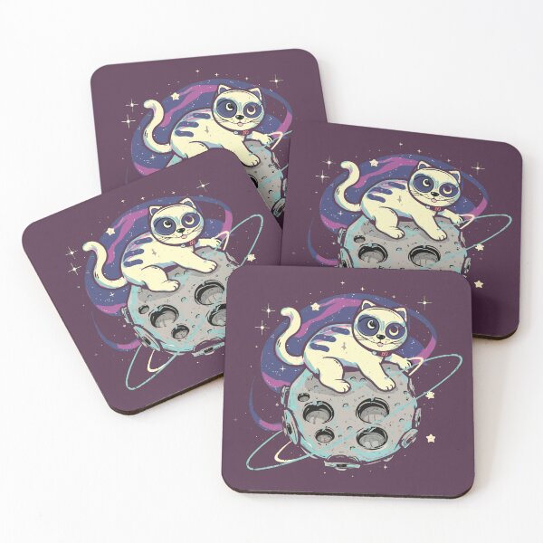 Item preview, Astronaut Cat on a Satellite designed and sold by NiRia Spot.