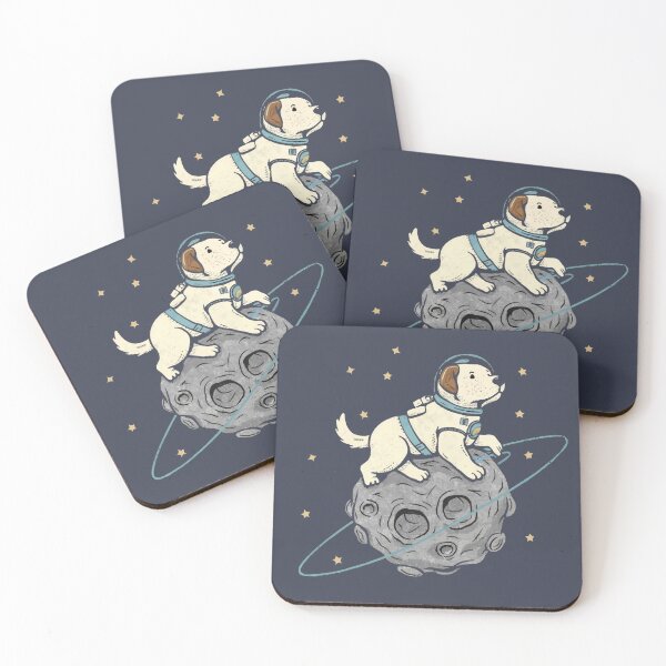 Item preview, Astronaut Dog on a Cosmic Journey designed and sold by NiRia Spot.