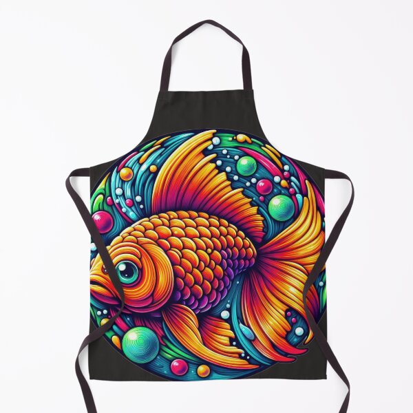 Item preview, Funny animal Goldfish emblem  designed and sold by Expressions-Sel.