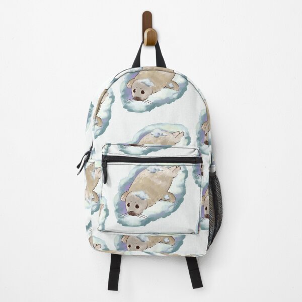Item preview, Cute baby sea lion covered in snow drawing designed and sold by Asutip.