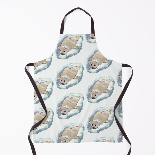 Item preview, Cute baby sea lion covered in snow drawing designed and sold by Asutip.