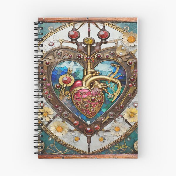 Item preview, Steampunk Heart Series - Anatomical Heart designed and sold by Lee Hiller Designs.