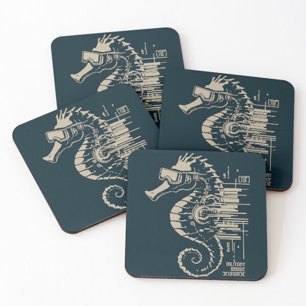 Item preview, Spy seahorse heading out on next mission designed and sold by KoandZo.