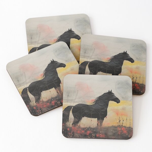 Item preview, Heroic War Horse designed and sold by HorsesAndHalos.