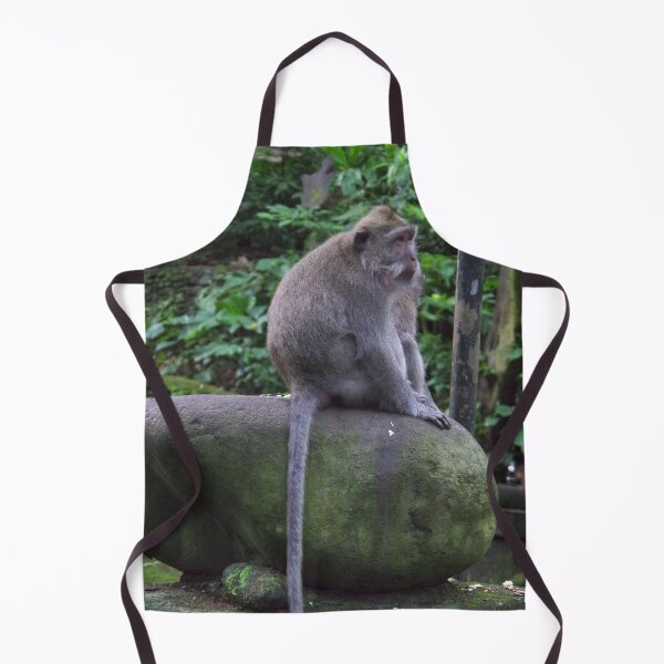 Item preview, Common Long-tailed Macaque (Macaca fascicularis ssp. fascicularis) in Ubud Bali, Indonesia designed and sold by The Botanical Jason.