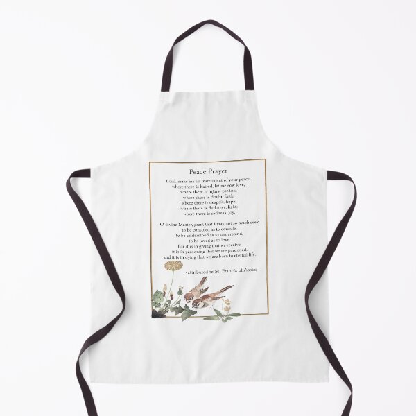 Item preview, St. Francis of Assisi Peace Prayer designed and sold by TheMurphyGirl.