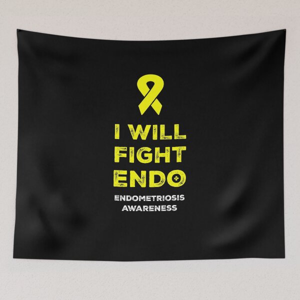 Item preview, Endo Warrior "I will fight Endometriosis", Endometriosis Awareness designed and sold by Adam Brooq.