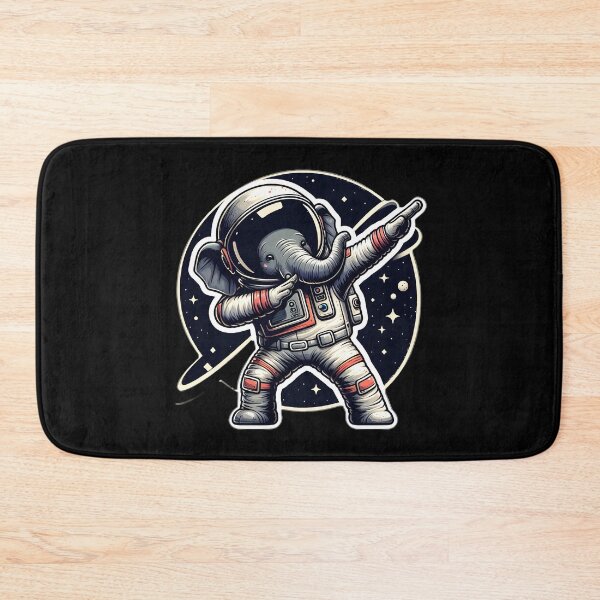 Item preview, Dabbing astronaut elephant outer space designed and sold by Animalpetslover.