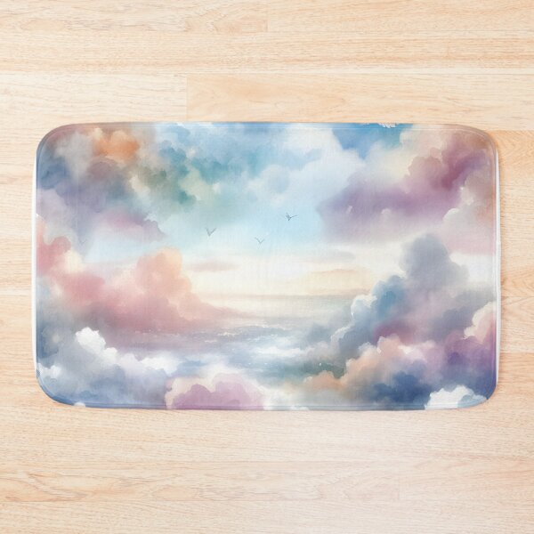 Item preview, Dreamy Watercolor Sky - Watercolor Clouds - Fantasy Watercolor Space designed and sold by stylishdzign.