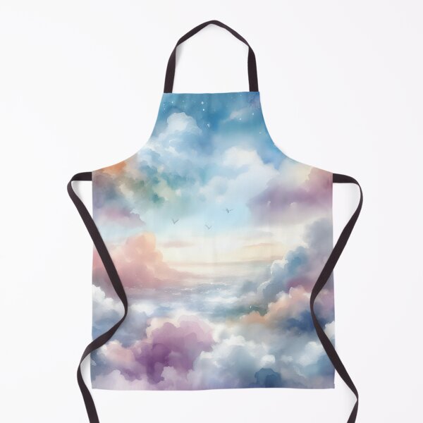 Item preview, Dreamy Watercolor Sky - Watercolor Clouds - Fantasy Watercolor Space designed and sold by stylishdzign.
