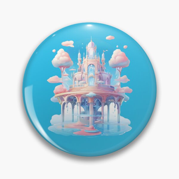Item preview, Anime Palace: Romantic Castle Art designed and sold by DemureArtsy.